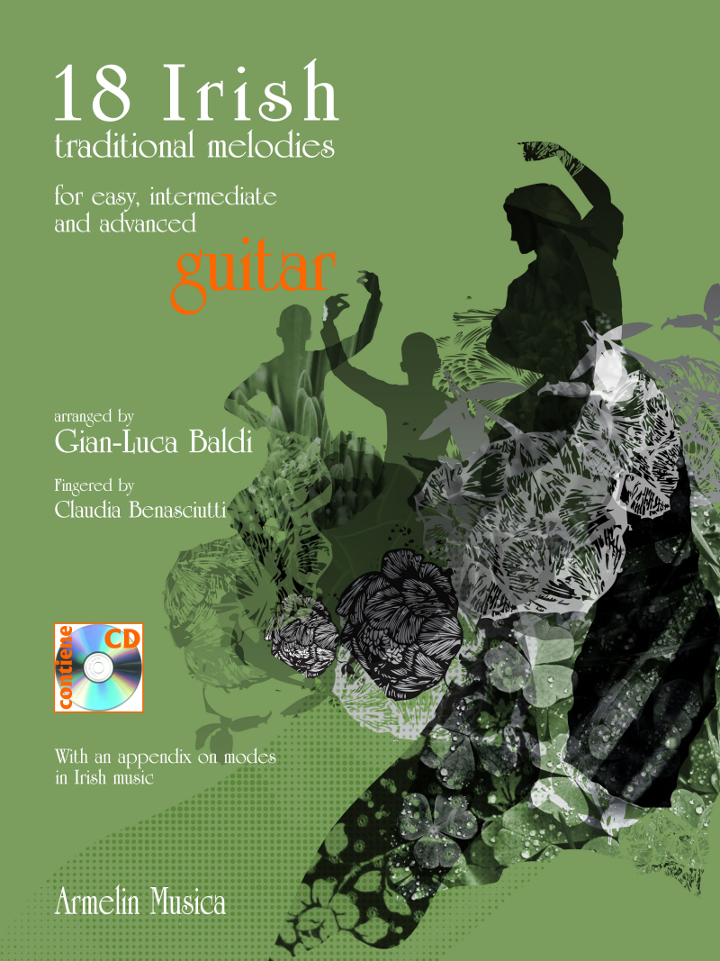 Armelin Musica 18 Irish Traditional Melodies noty pro kytaru