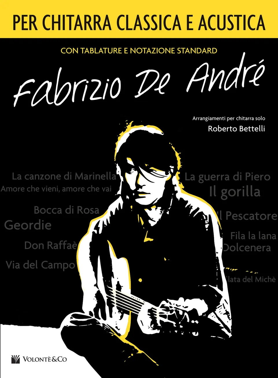 Volonte & Co De André per Chitarra noty pro kytaru