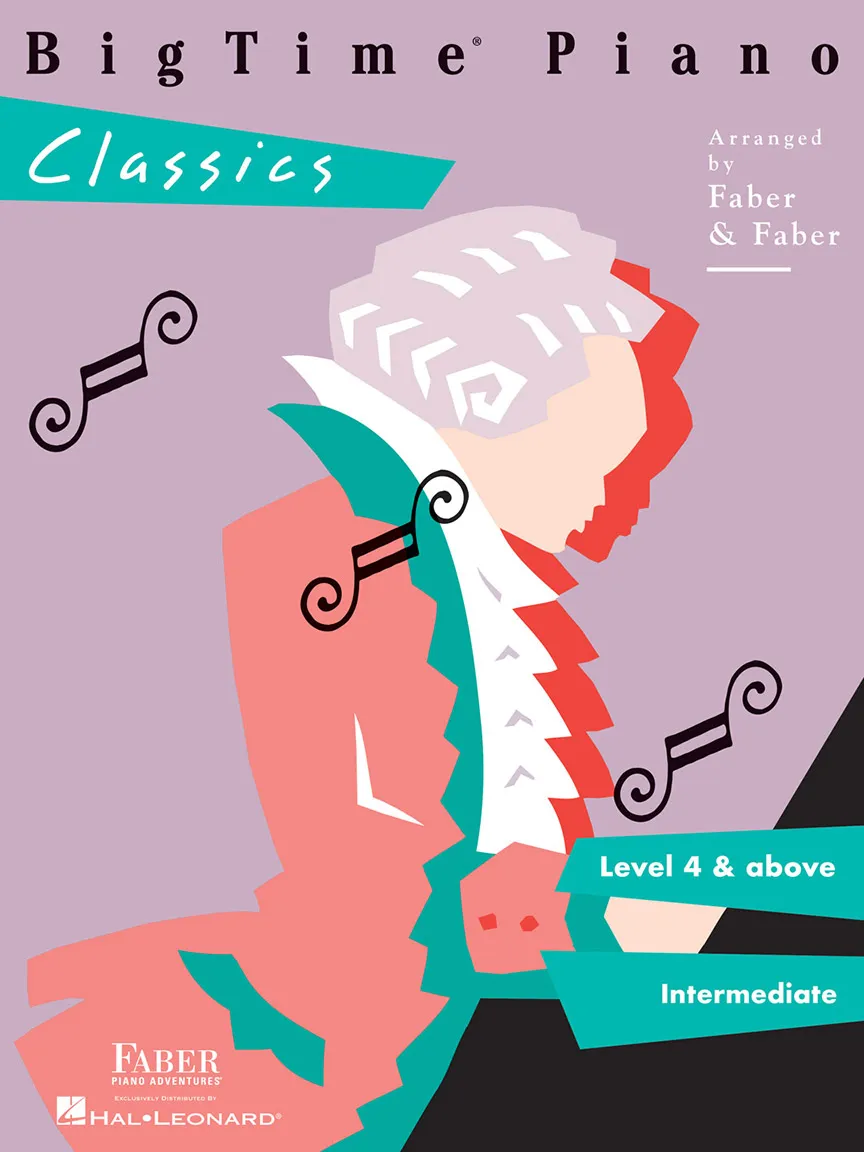 Faber Piano Adventures BigTime Piano Classics noty intermediate