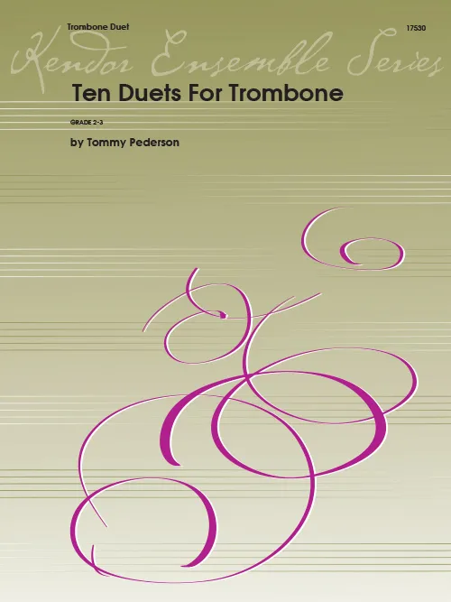 Kendor Music Ten Duets For Trombone noty pozoun