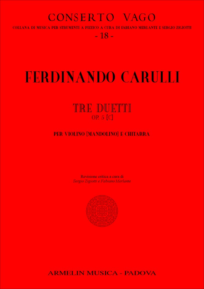 Armelin Musica 3 Duetti op. 5 noty pro duo