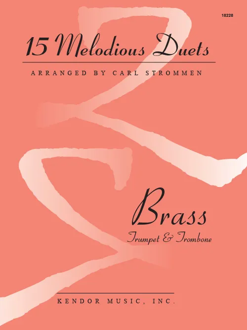 Kendor Music 15 Melodious Duets noty trubka trombon
