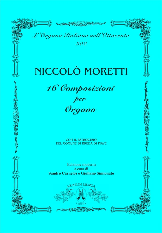Armelin Musica 16 composizioni per organo noty pro varhany