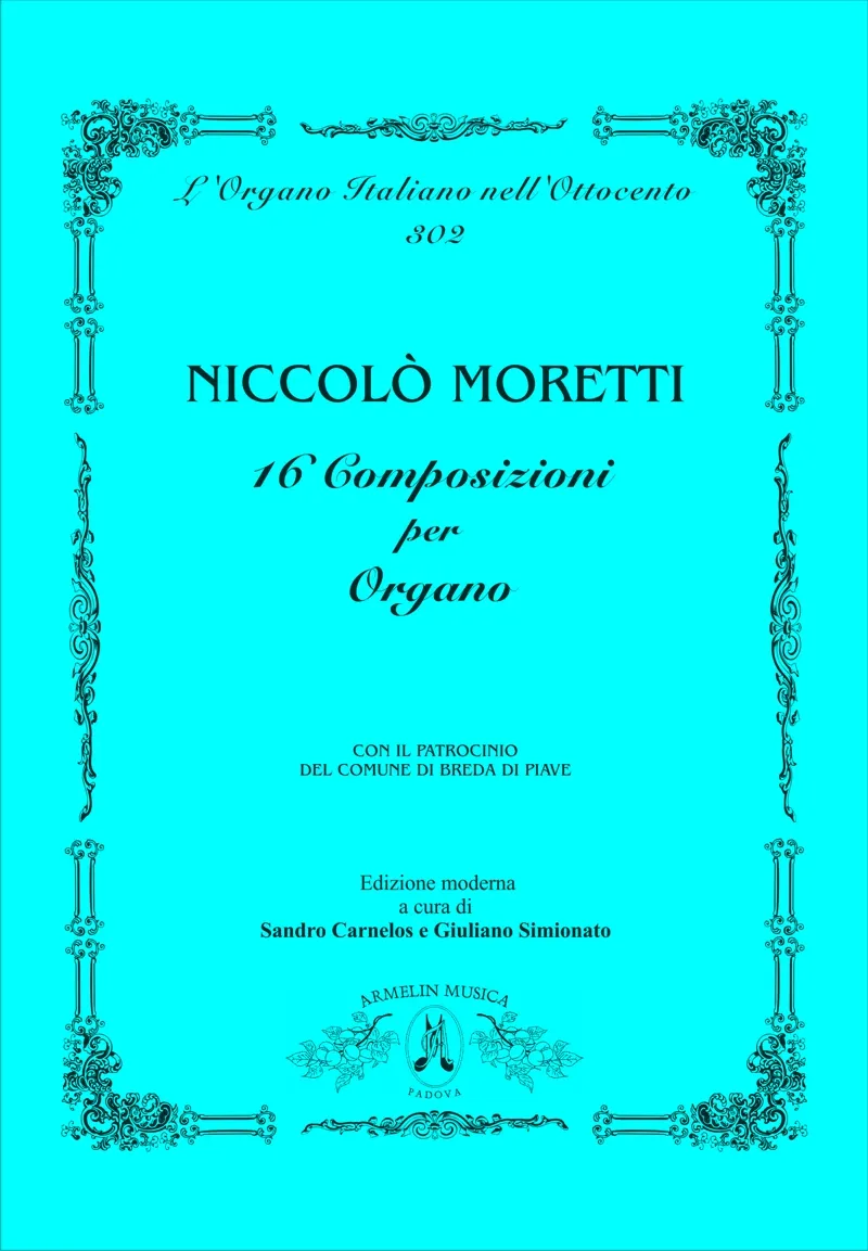 Armelin Musica 16 composizioni per organo noty pro varhany