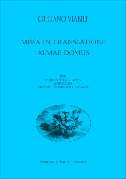 Armelin Musica Missa in hon. B. Gregorii Barbadici noty mše