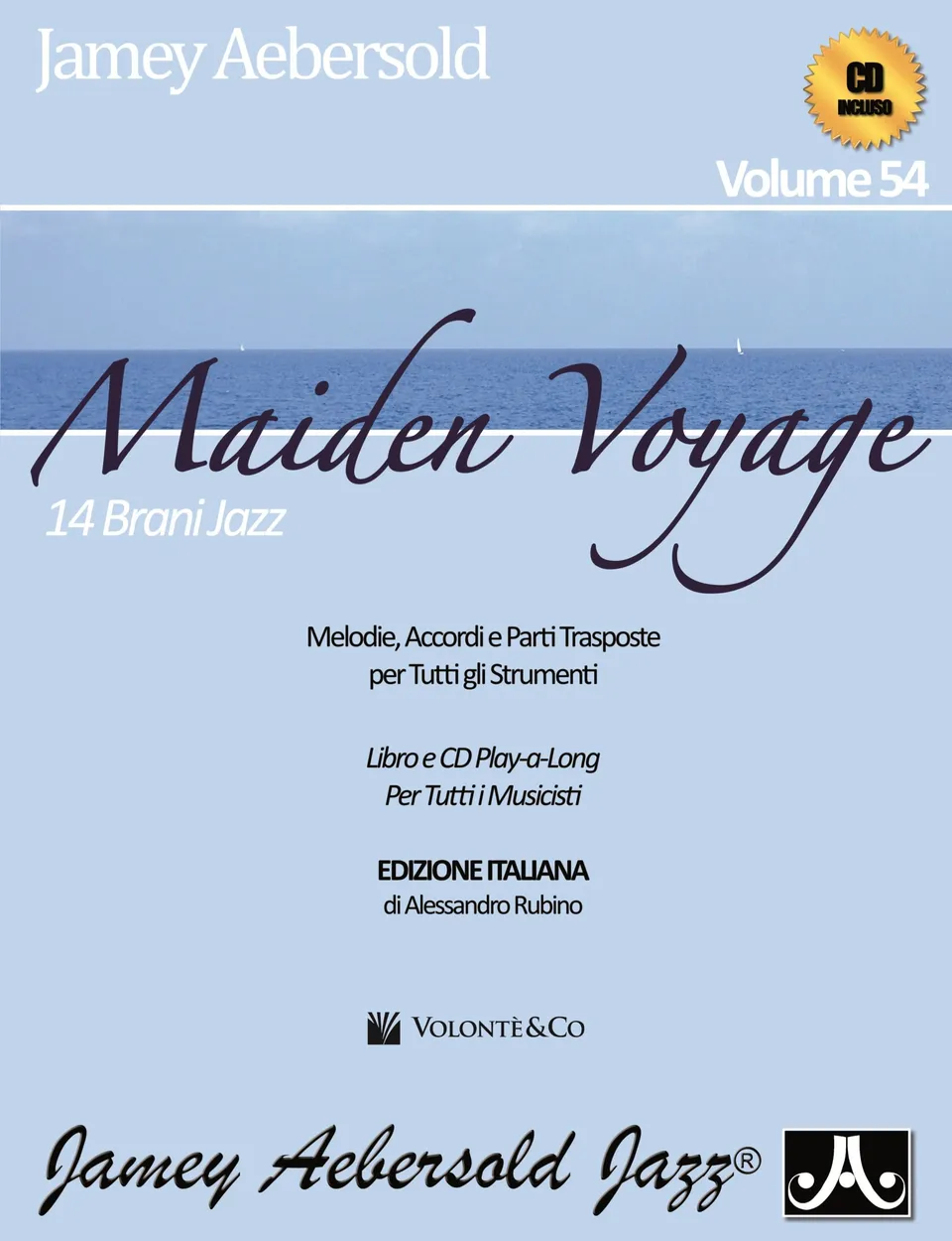 Volonte & Co Aebersold Vol. 54 Maiden Voyage jazzové noty