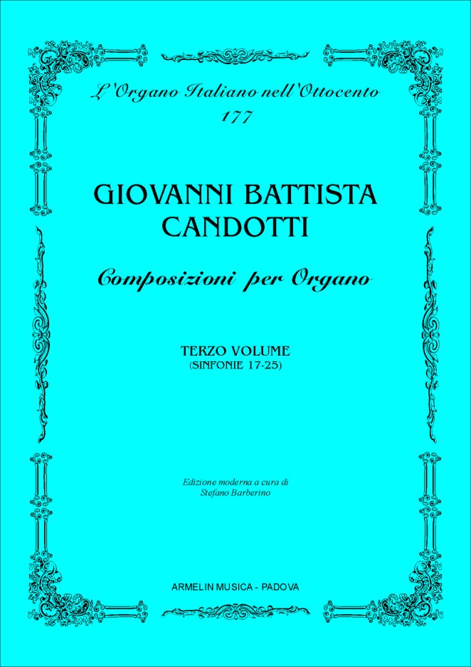 Armelin Musica Composizioni per Organo vol. 3 noty pro varhany
