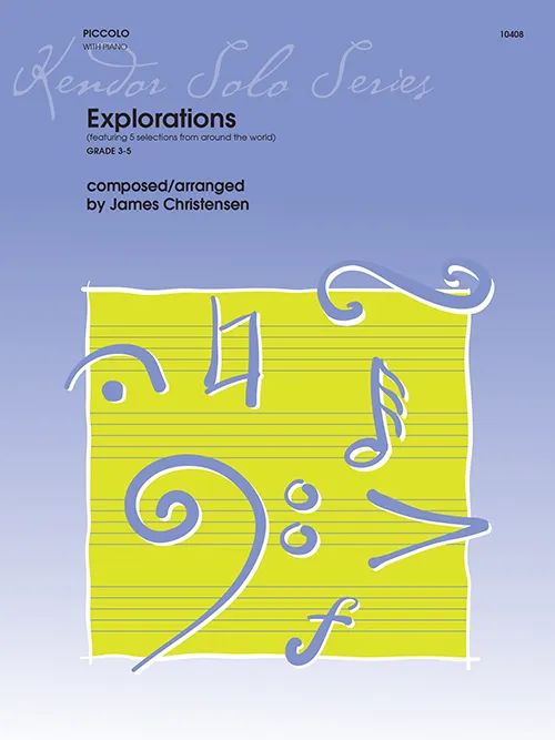 Kendor Music Explorations noty pikola klavír 5 skladeb