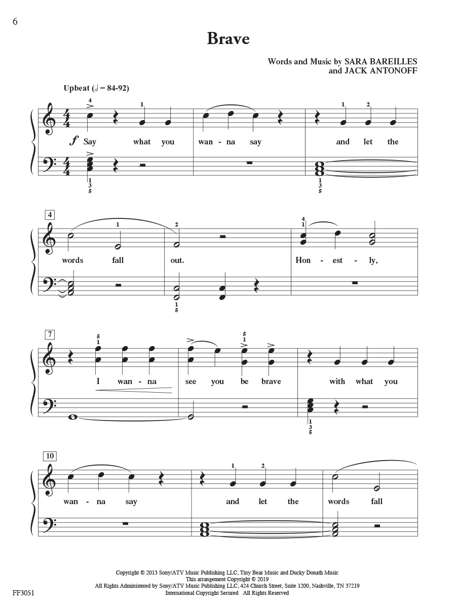 Faber Piano Adventures ChordTime Hits noty level 2B