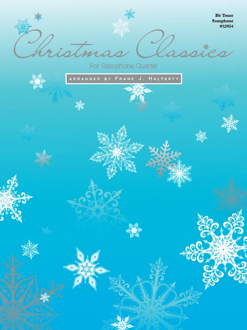 Christmas Classics Saxophone Quartet noty Bb tenor koledy