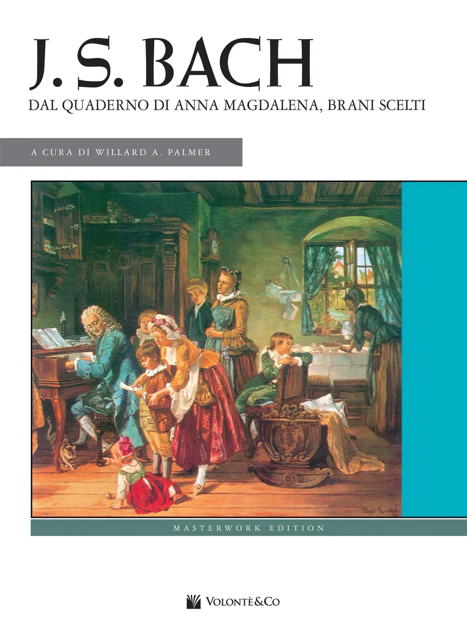 Volonte & Co Bach Anna Magdalena noty pro klavír výběr skladeb