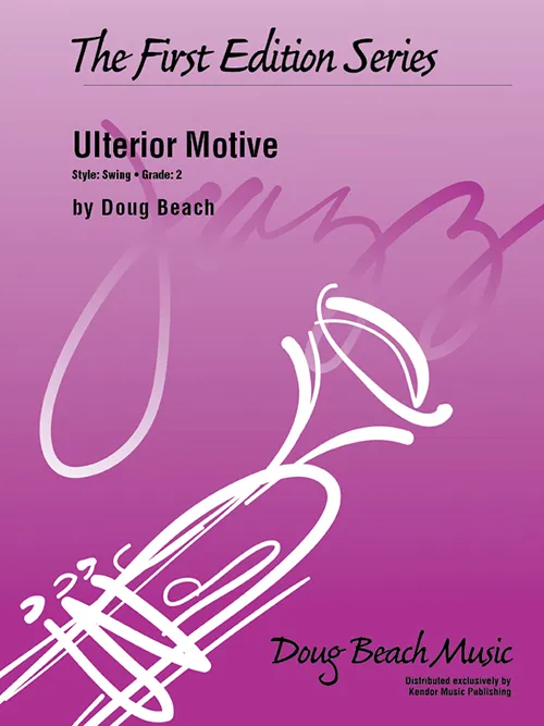 Kendor Music Ulterior Motive noty pro jazzový orchestr swing