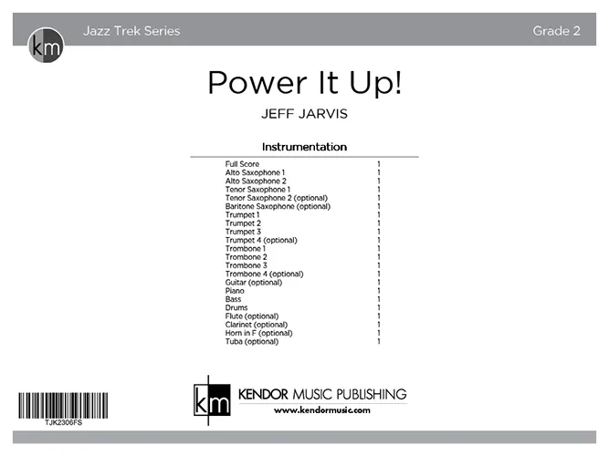 Kendor Music Power It Up! partitura pro big band
