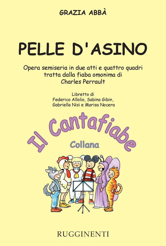 Volonte & Co Pelle d’Asino noty s CD pro děti