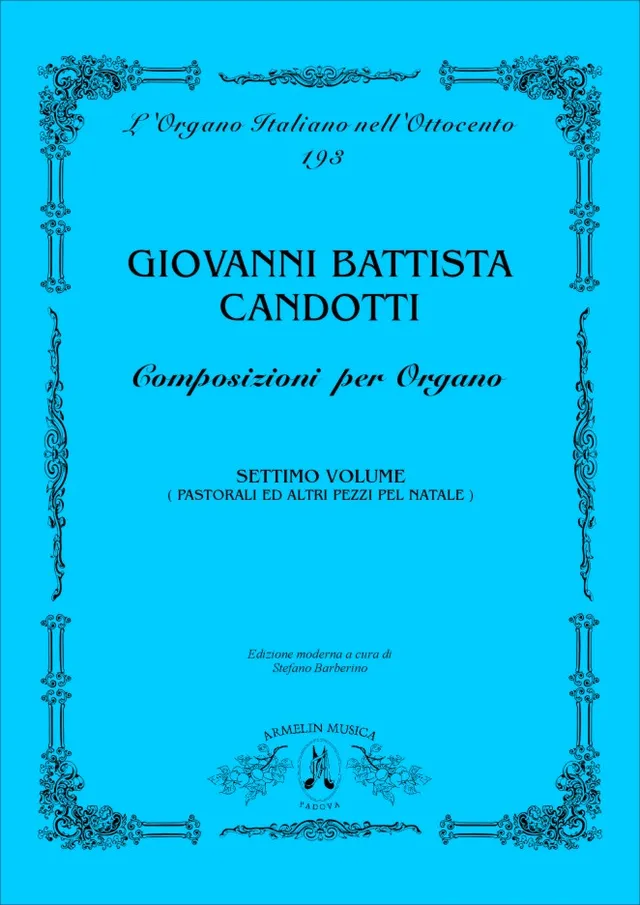 Armelin Musica Composizioni per Organo vol. 7 varhanní noty