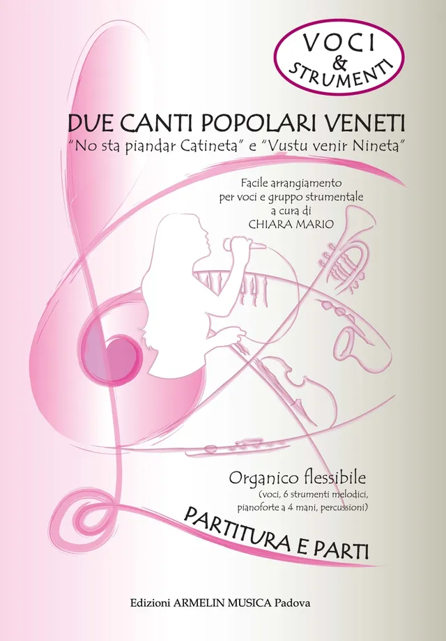 Armelin Musica Due canti popolari veneti noty sbor