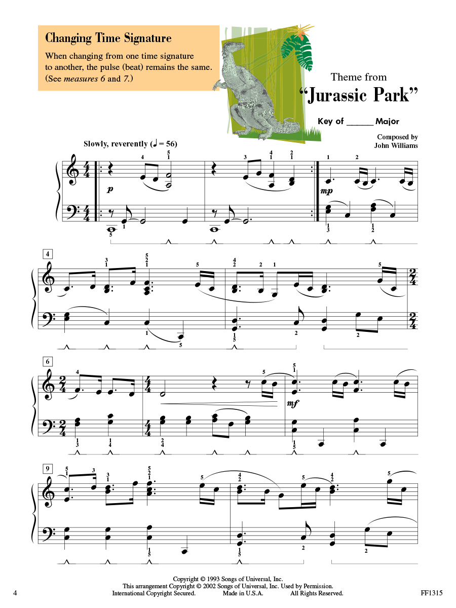 Faber Piano Adventures Level 4 Popular Repertoire noty hity