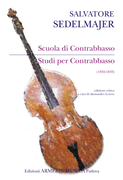 Armelin Musica Scuola di contrabbasso noty pro kontrabas 1832-33