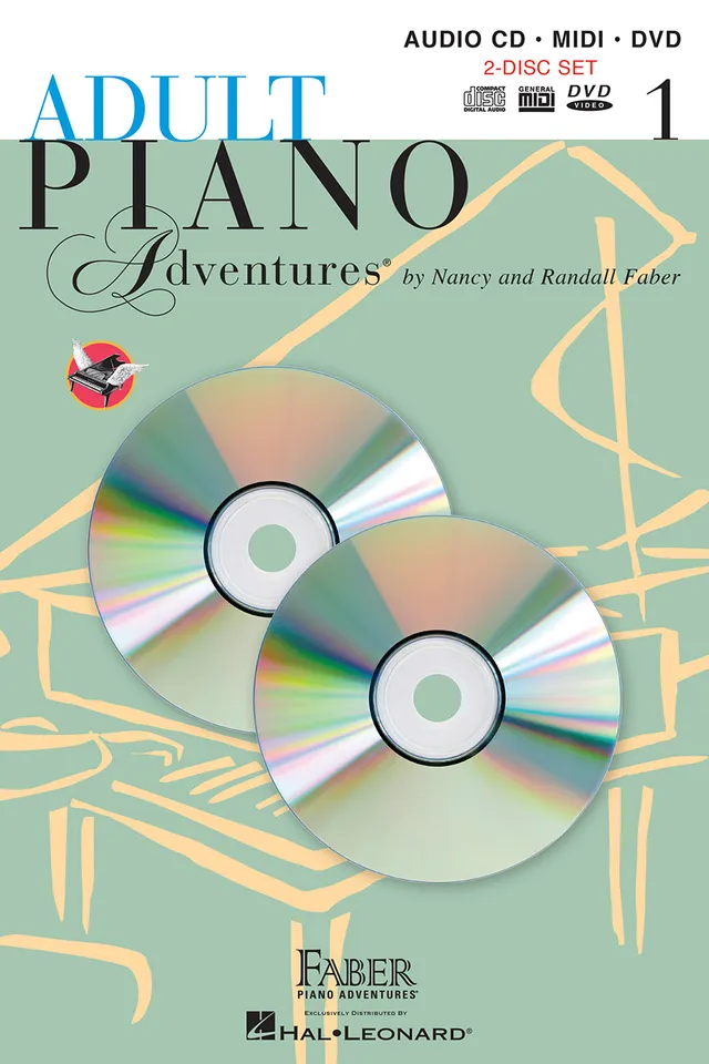 Faber Piano Adventures Adult All-in-One Lesson Book 1 učebnice s CD pro dospělé