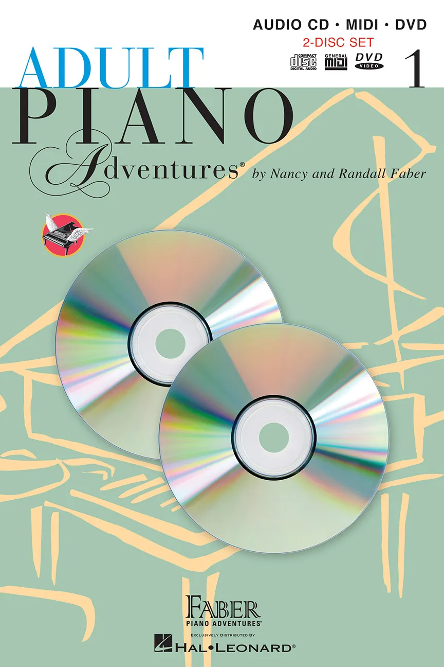 Faber Piano Adventures Adult All-in-One Lesson Book 1 učebnice s CD pro dospělé