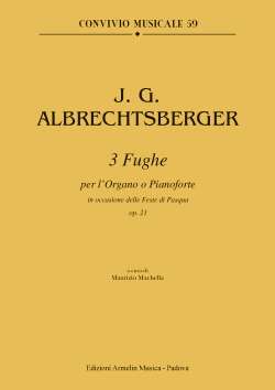 Armelin Musica 3 Fughe Pasqua op.21 noty varhany