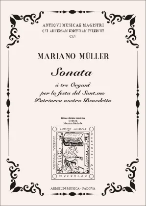 Armelin Musica Sonata a 3 Organi noty pro varhany
