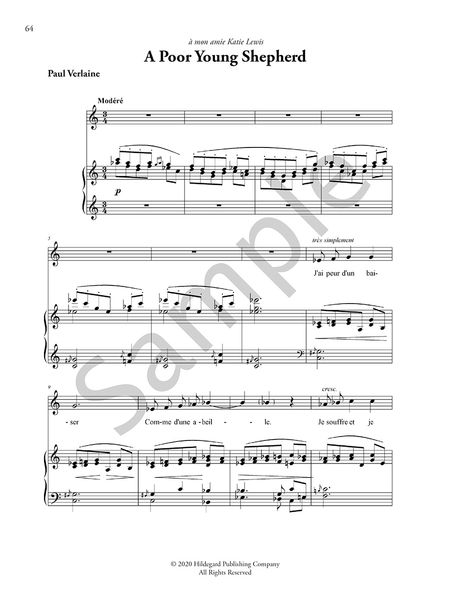 Hildegard Collected Songs Poldowski vol.1 noty digitální