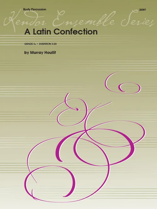 Kendor Music A Latin Confection noty pro body percussion kvartet