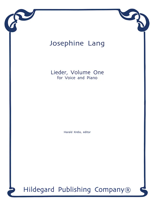 Hildegard Publishing Company Lieder Volume One noty zpěv