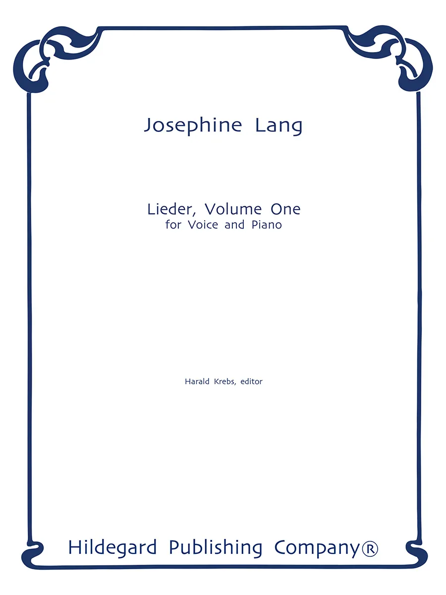 Hildegard Publishing Company Lieder Volume One noty zpěv
