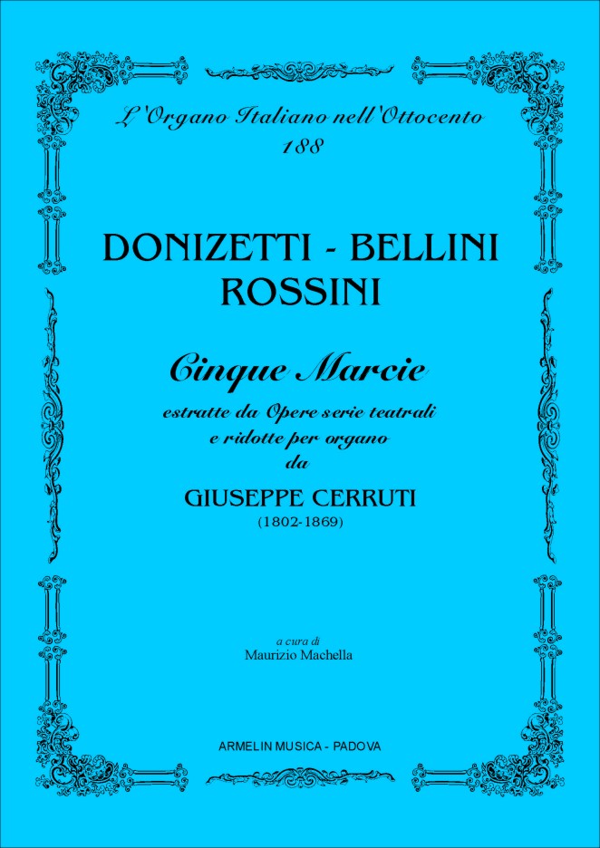 Armelin Musica Bellini Donizetti Rossini noty pro zpěv