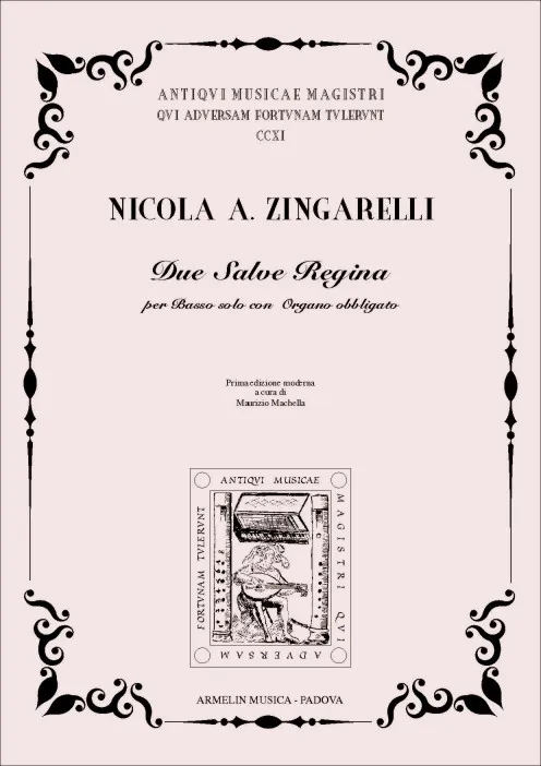 Armelin Musica Due Salve Regina noty sborové