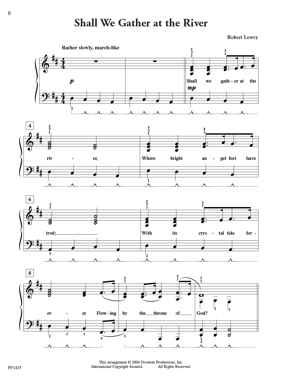 Faber BigTime Piano Hymns noty klavír duchovní