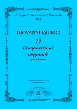 Armelin Musica 19 Composizioni originali noty pro varhany