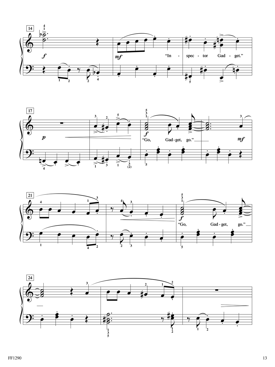Faber Piano Adventures Level 3B Popular Repertoire noty populární