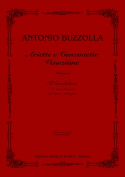 Armelin Musica Ariette e Canzonette Veneziane vol. 2 zpěvník