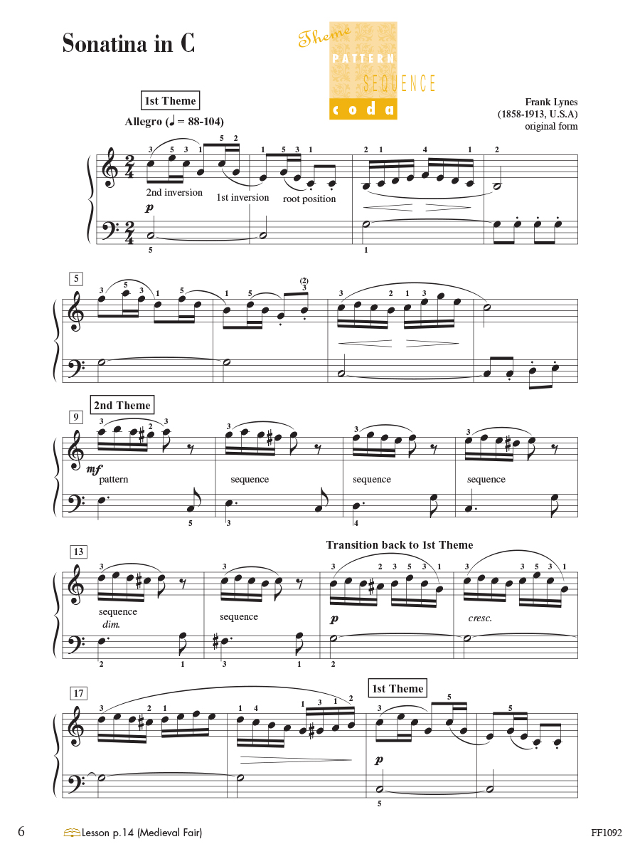 Faber Piano Adventures Level 4 Performance Book 2nd Edition noty