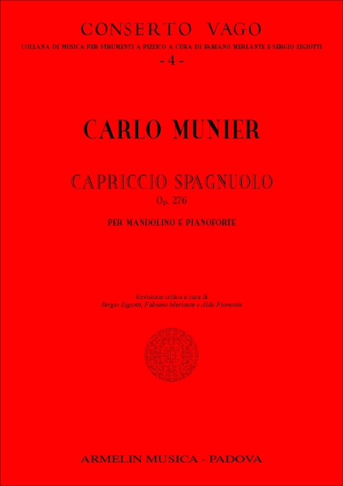 Armelin Musica Capriccio Spagnuolo Op. 276 noty tištěné vydání