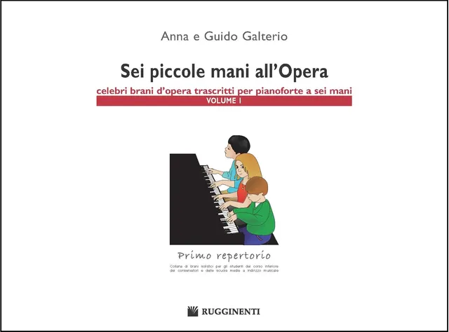Volonte & Co Sei Piccole Mani Opera Vol.1 klavír