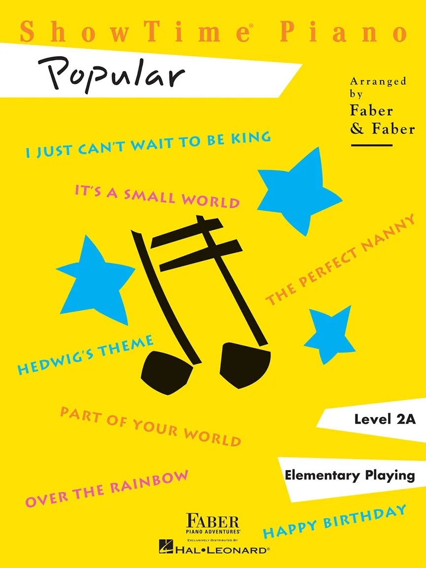 Faber Piano Adventures ShowTime Popular noty 9 skladeb