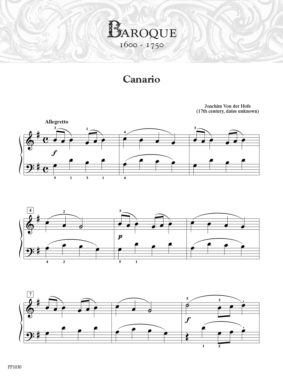 Faber Piano Literature Book 1 noty na klavír klasika 21 skladeb