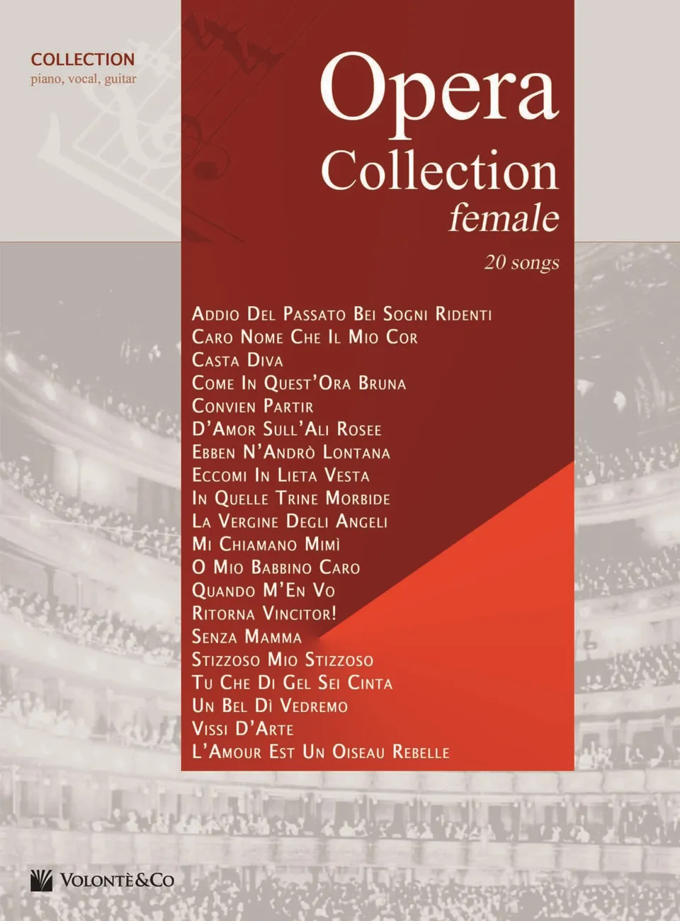 Volonte & Co Opera Collection Female noty pro ženský hlas