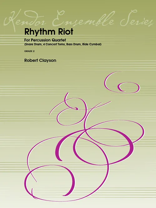 Kendor Music Rhythm Riot noty pro kvartet rytmika