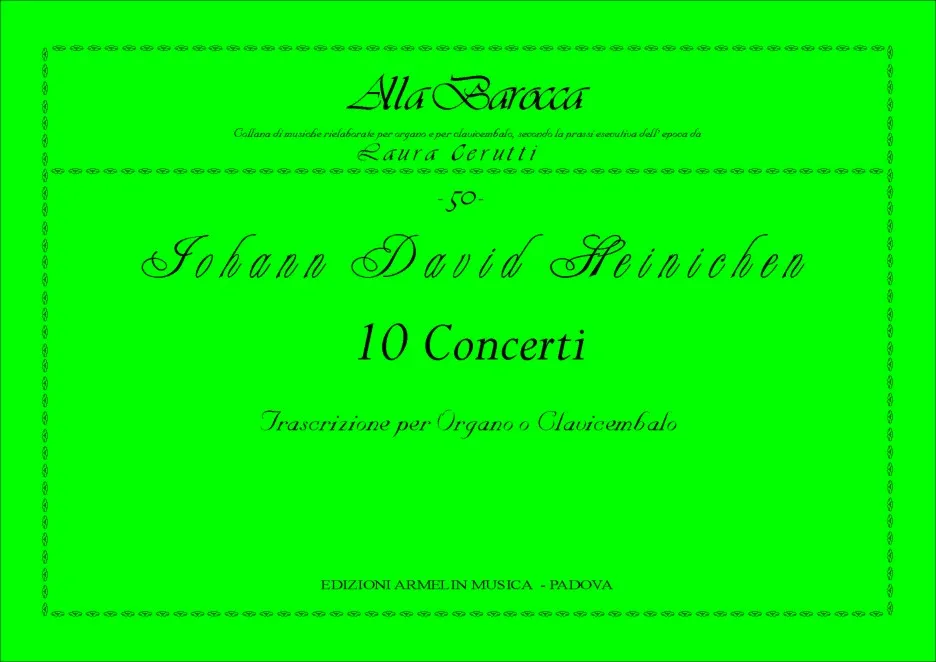 Armelin Musica Concerti e Ouvertures vol. 3 noty soubor