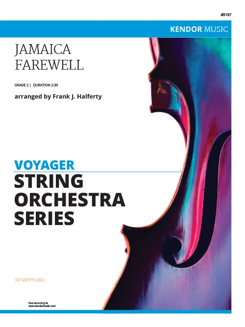 Kendor Music Jamaica Farewell noty pro orchestr karibské