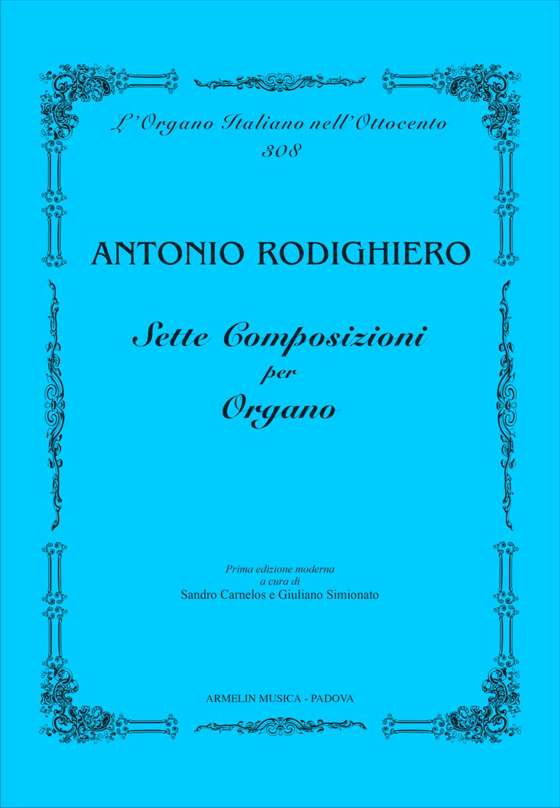 Armelin Musica Sette composizioni per organo noty varhany