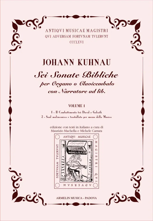 Armelin Musica Sei sonate bibliche vol. 1 noty ověřené vydání