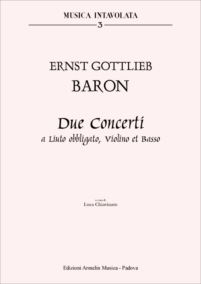 Armelin Musica 2 Concerti pe Liuto Violino e Basso noty