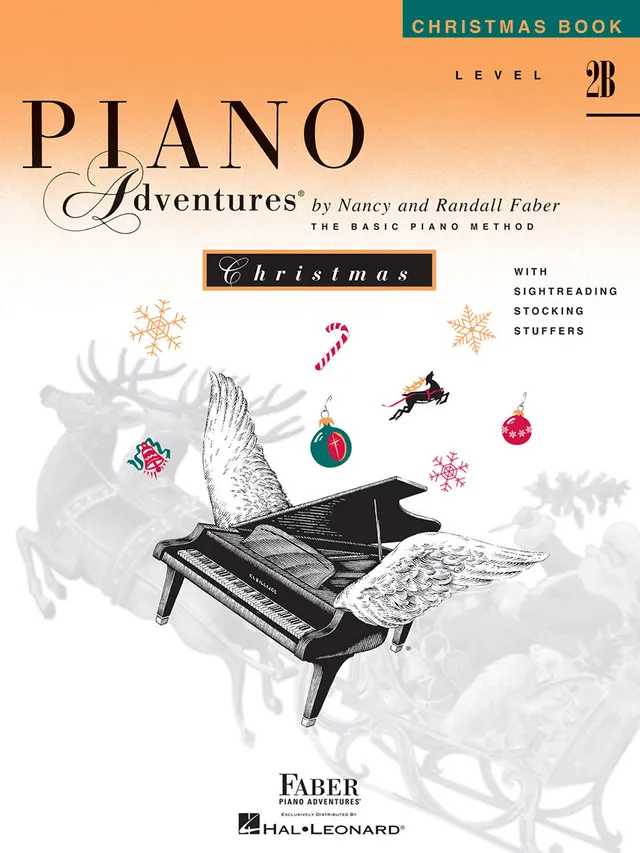 Faber Piano Adventures Level 2B Christmas noty koledy
