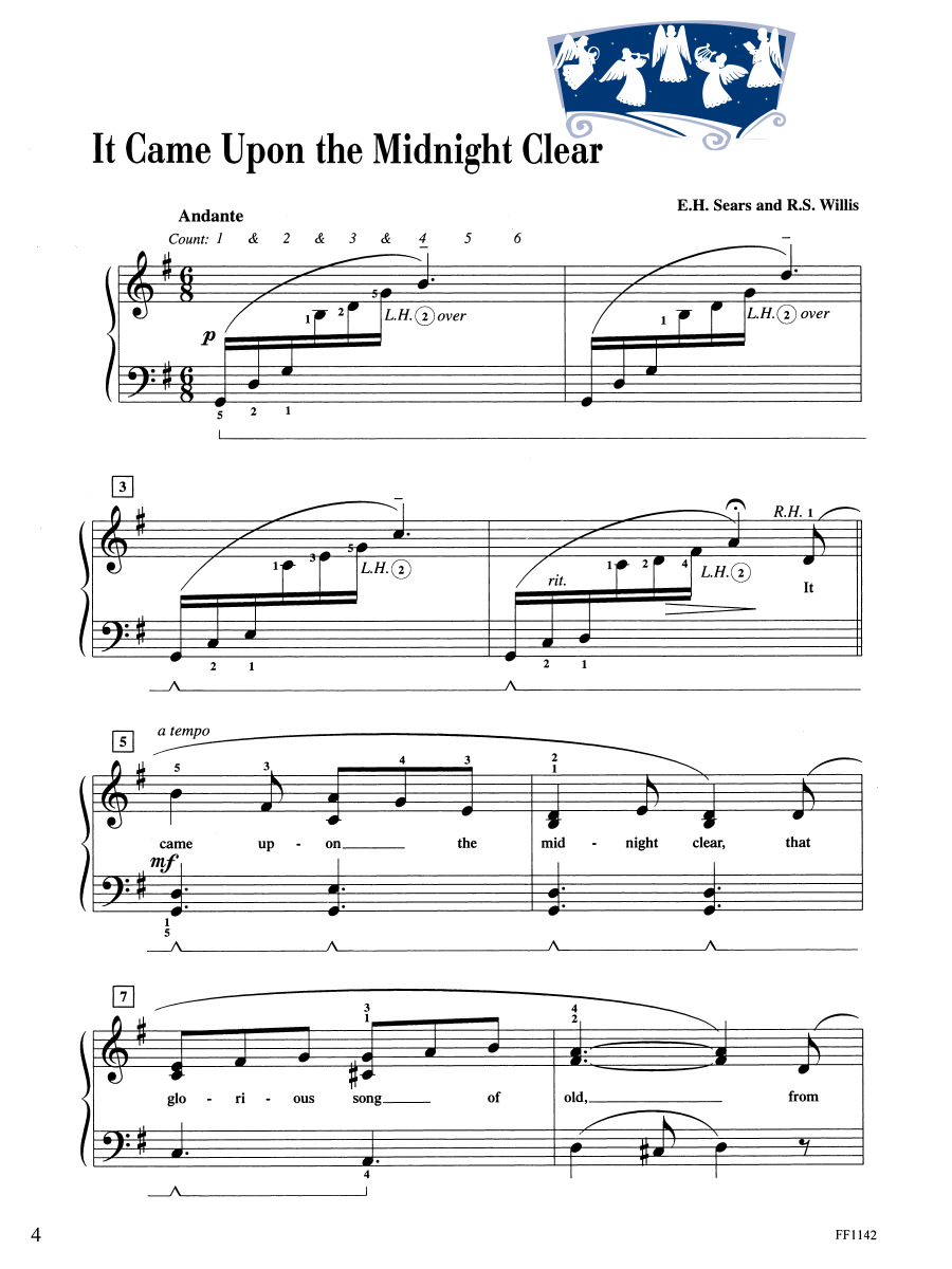 Faber Piano Adventures Level 4 Christmas noty pro klavír